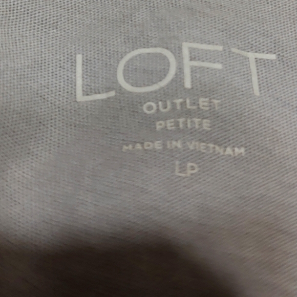 🩶Loft Dainty Soft French Silver Platinum Ruffled Organza Camisole Tank Top - LP - Picture 4 of 14